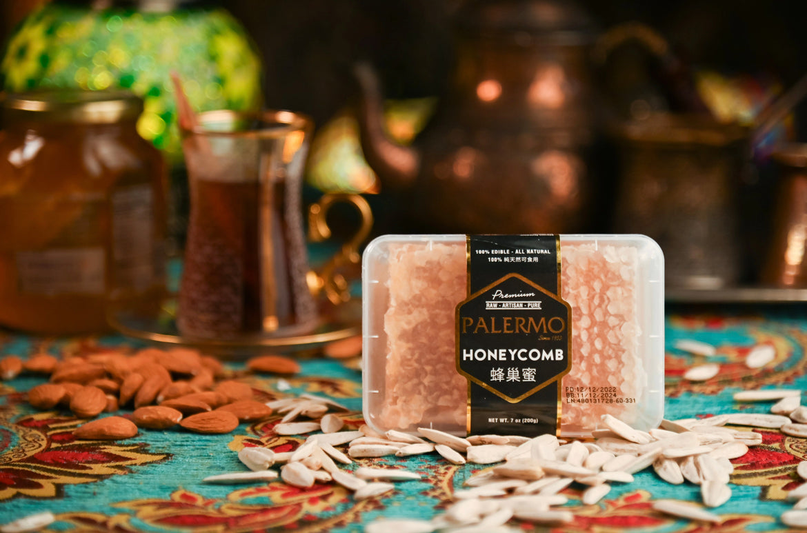 新貨到港】PALERMO HONEY COMB 100%全天然蜂巢200g – ATA ORGANIC