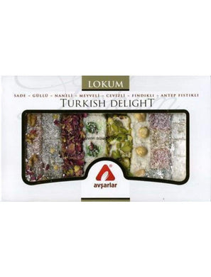 【送禮首選】AVSARLAR Mix Turkish Delight 500g 土耳其雜錦軟糖禮盒裝