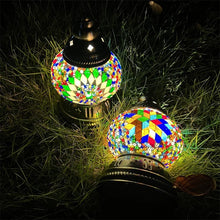 將圖片載入圖庫檢視器 土耳其馬賽克燈 (USB提燈) Turkish Mosaic USB Table Lamp
