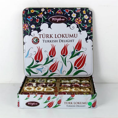 【送禮首選】Tuqba Turkish Delight Ottoman Mix 500g 鄂圖曼雜錦軟糖禮盒裝