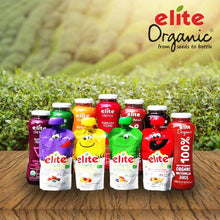 將圖片載入圖庫檢視器 ELITE Organic 100% Fruit &amp; Vegetable Juices (Apple + Carrot + Orange Juice) 有機100％水果蔬菜汁（蘋果+胡蘿蔔+橙汁）200g