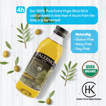 Load image into Gallery viewer, PALERMO 有機特級初榨冷壓橄欖油 Premium Organic Extra Virgin Cold Pressed Olive Oil 500ml