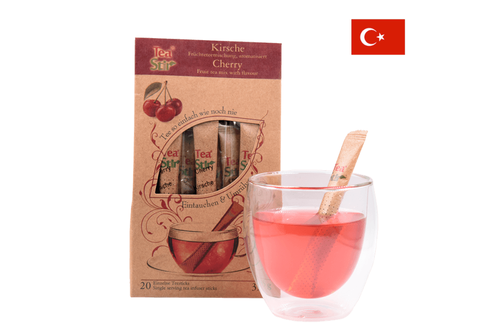 TEA STIR 土耳其袋棒茶車厘子味 CHERRY TEA (30g/box)