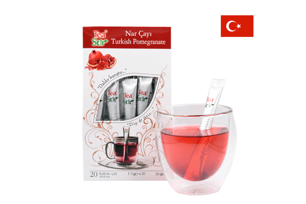 TEA STIR 土耳其袋棒茶紅石榴味 POMEGRANATE TEA (30g/box)