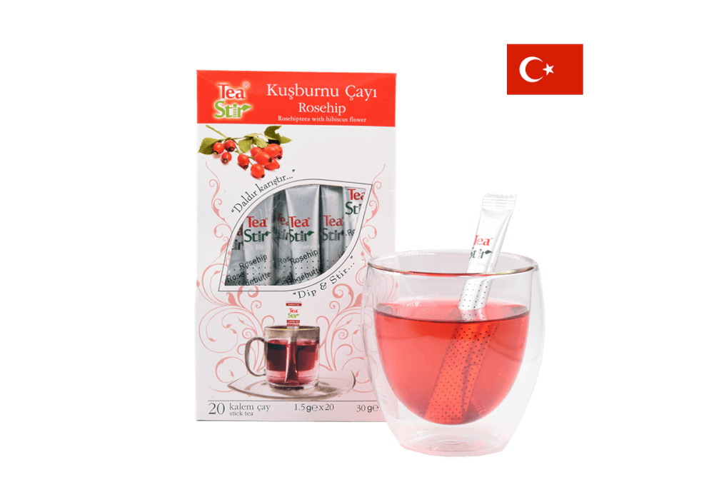 TEA STIR 土耳其袋棒茶玫瑰味 ROSEHIP TEA (30g/box)