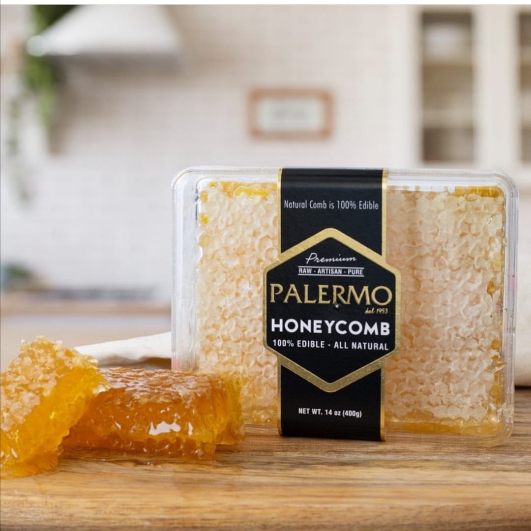 新貨到港】PALERMO HONEY COMB 100%全天然蜂巢200g – ATA ORGANIC