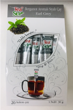 將圖片載入圖庫檢視器 TEA STIR 土耳其袋棒茶原味伯爵 EARL GREY (30g/box)