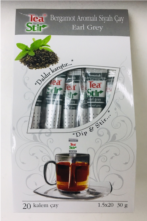 TEA STIR 土耳其袋棒茶原味伯爵 EARL GREY (30g/box)
